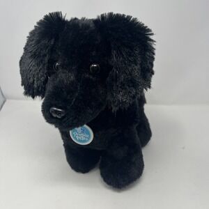 Build-A-Bear Workshop Black Lab Plush Puppy 12" Promise Pets Stuffed Animal 2024